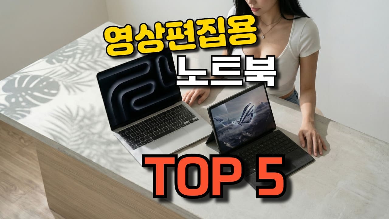 영상편집용 노트북 추천 고성능 고사양 비교