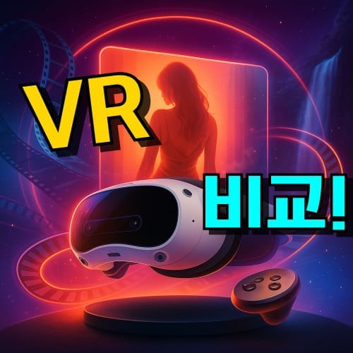 VR 추천 기기 순위, 게임 영상 메타퀘스트 PICO 비교와 특징 안내 이미지