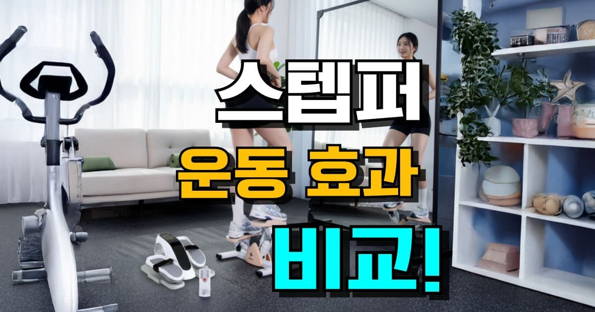 스텝퍼 추천 순위 운동 효과 다이어트 칼로리 소모 비교 홈트 실내 유산소 운동기구 추천
