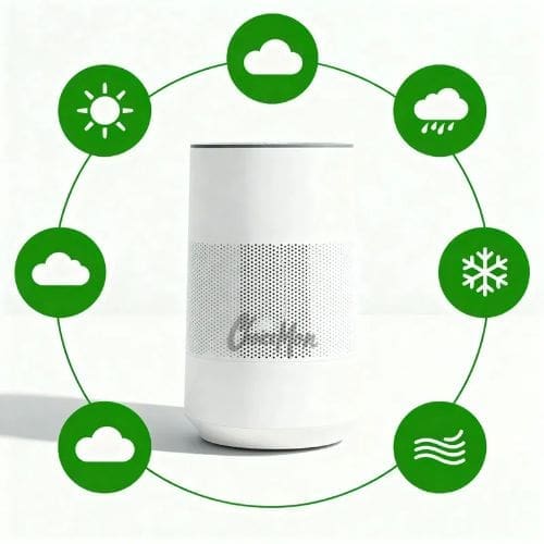가습기 종류 비교, 자연기화식과 가열식 초음파식의 작동 방식과 차이점을 정리한 비교표
